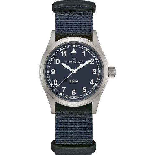 Hamilton H69401940 : Khaki Field Quartz 38 Stainless Steel / Blue