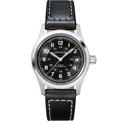 Hamilton H70455733 : Khaki Field Automatic 38 Stainless Steel / Black