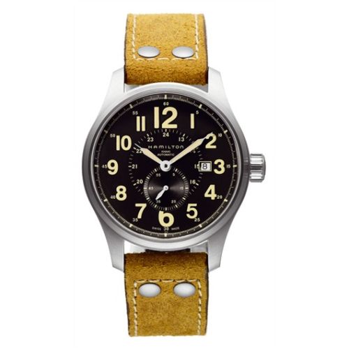 Hamilton H70655733 : Khaki Field Officer Automatic 44