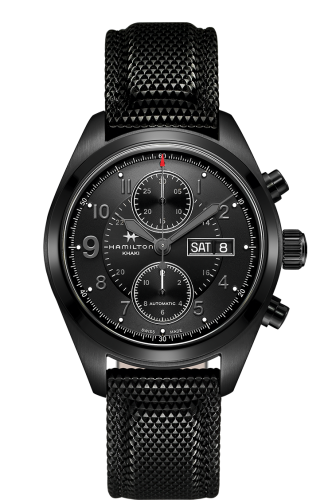 Hamilton H71626735 : Khaki Field Automatic Chronograph PVD / Black