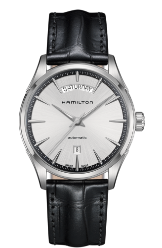 Hamilton H42565751 : Jazzmaster 42 Day Date Stainless Steel / Silver