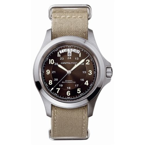 Hamilton H64455953 : Khaki Field King Auto 40