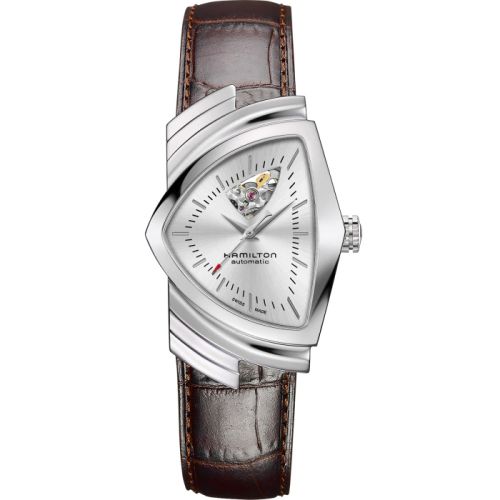 Hamilton H24515552 : Ventura Open Heart Auto Stainless Steel / Silver