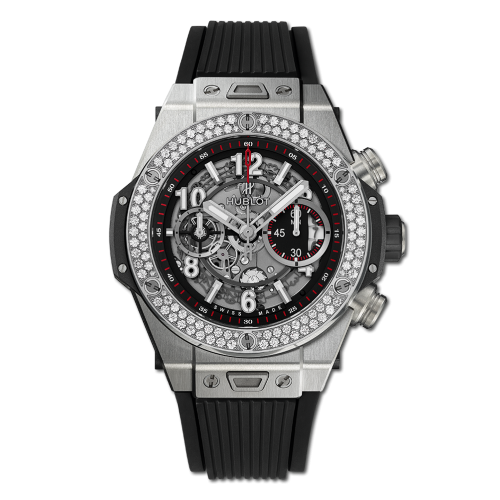 Hublot 411.NX.1170.RX.1104 : Big Bang Unico 45 Titanium / Diamonds / Black