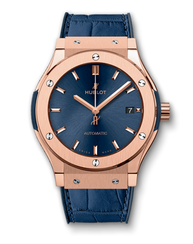 Hublot 511.OX.7180.LR : Classic Fusion 45 King Gold / Blue