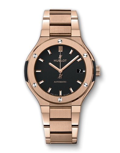 Hublot 568.OX.1180.OX : Classic Fusion 38 King Gold / Black / Bracelet