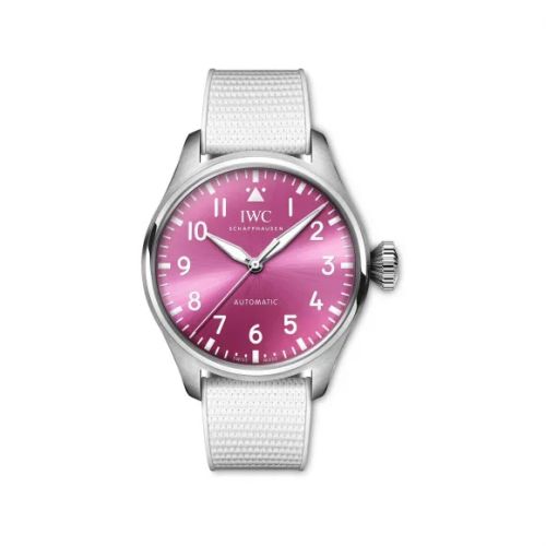 IWC IW3293-05 : Big Pilot 43 Stainless Steel / Pink Dial Project