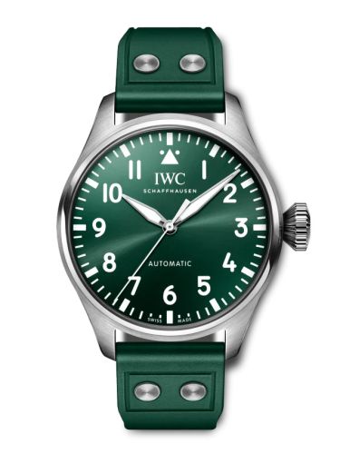 IWC IW3293-06 : Big Pilot 43 Stainless Steel / Green