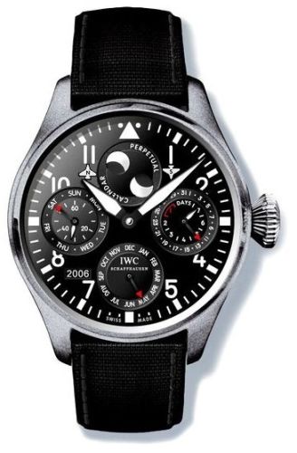 IWC IW5026-06 : Big Pilot Perpetual Calendar Titanium / Black / Cellini