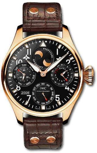 IWC IW5026-08 : Big Pilot Perpetual Calendar Red Gold / Black / Bucherer