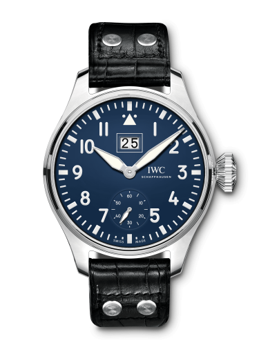 IWC IW5105-03 : Big Pilot's Watch Big Date 150 Years Stainless Steel / Blue