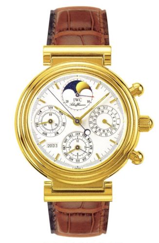 IWC IW3750-04 : Da Vinci Perpetual Yellow Gold / White / French