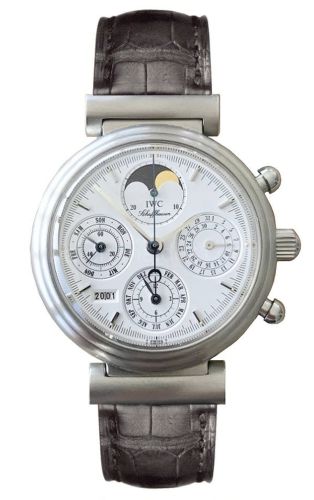 IWC IW3750-14 : Da Vinci Perpetual Stainless Steel / White / French