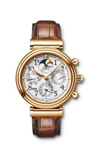 IWC IW3758-19 : Da Vinci Perpetual Yellow Gold / Silver / English