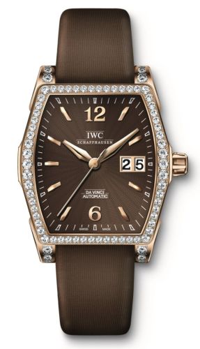 IWC IW4523-21 : Da Vinci Automatic Midsize Rose Gold / Diamond / Chocolate