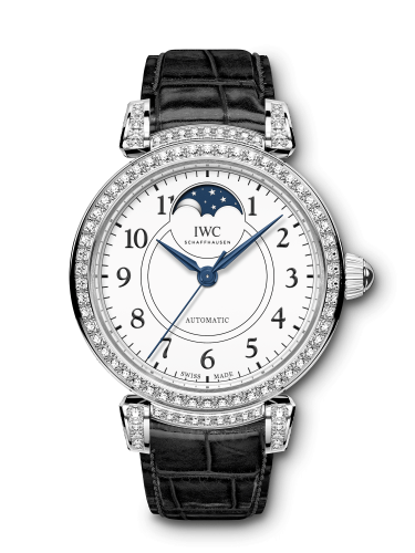 IWC IW4593-09 : Da Vinci 36 Moonphase "150 Years" White Gold / Diamond / White