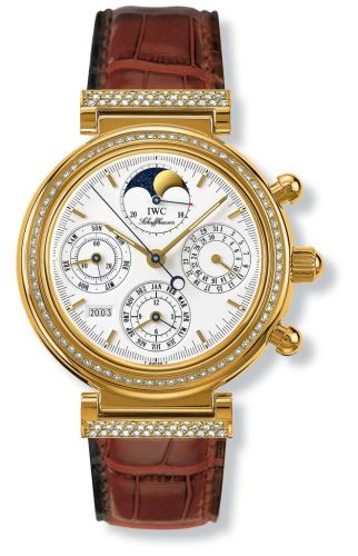 IWC IW8153-01 : Da Vinci Perpetual Yellow Gold / Diamond / White / German