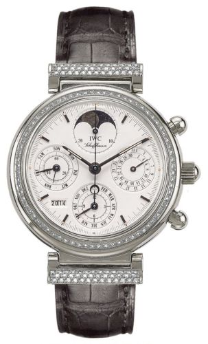 IWC IW8153-12 : Da Vinci Perpetual White Gold / Diamond / White / French