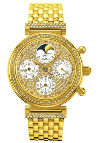 IWC IW9253-07 : Da Vinci Perpetual Yellow Gold / Diamond / Paved / English