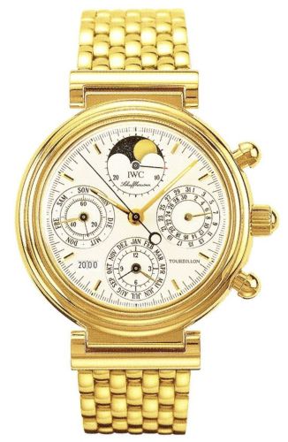 IWC IW9267-02 : Da Vinci Tourbillon Yellow Gold / Italian / Bracelet