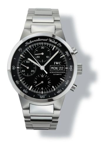 IWC IW3707-06 : GST Chronograph Automatic Stainless Steel / Black / German