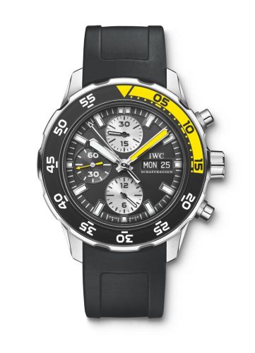 IWC IW3767-02 : Aquatimer Chronograph Stainless Steel / Black / Rubber