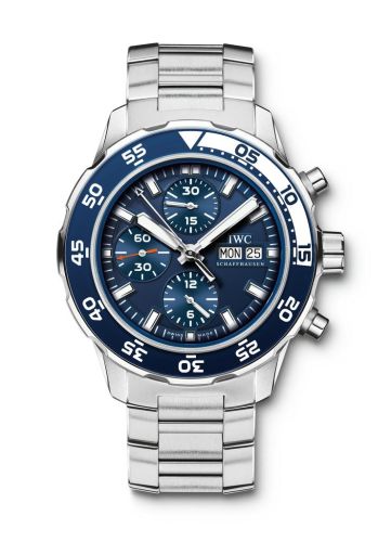 IWC IW3767-10 : Aquatimer Chronograph Stainless Steel / Blue / Bracelet