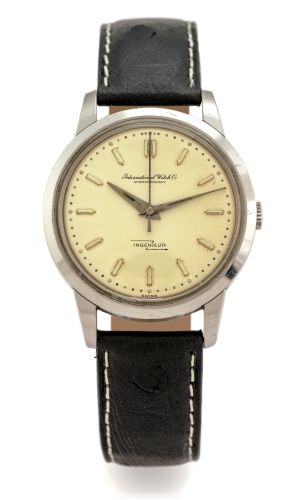 IWC 666A : Ingenieur 666A Stainless Steel / Ivory