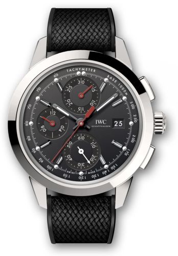 IWC IW3808-BL : Ingenieur Chronograph Custom Stainless Steel / Black-Red / Rubber