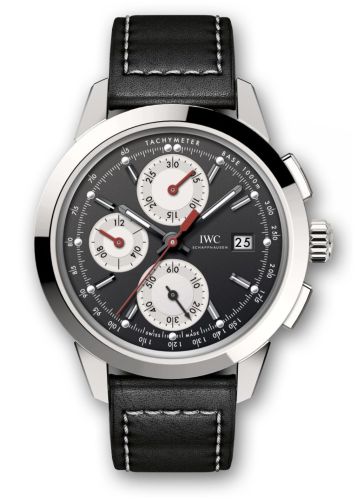 IWC IW3808-BY : Ingenieur Chronograph Custom Stainless Steel / Black-Silver-Red / Calf