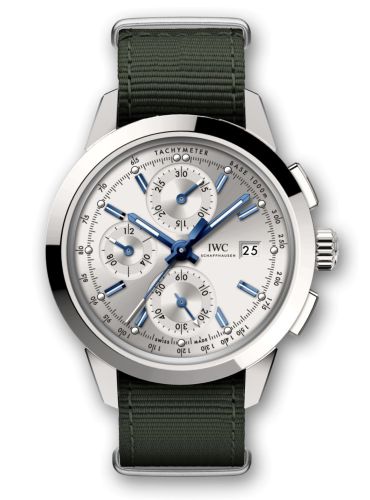IWC IW3808-DC : Ingenieur Chronograph Custom Stainless Steel / Silver-Blue / NATO