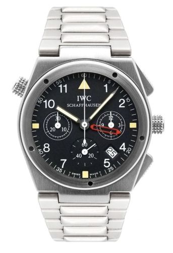 IWC IW9515-04 : Ingenieur Mecaquartz Chronograph Alarm White Gold / Black / Bracelet