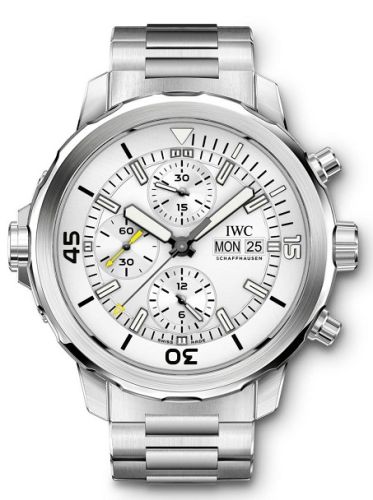 IWC IW3768-02 : Aquatimer Chronograph Stainless Steel / Silver / Bracelet
