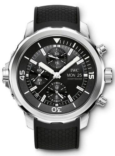 IWC IW3768-03 : Aquatimer Chronograph Stainless Steel / Black / Rubber