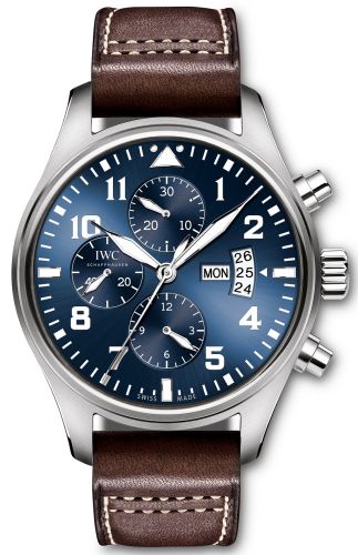 IWC IW3777-06 : Pilot's Watch Chronograph Stainless Steel / Le Petit Prince / Strap