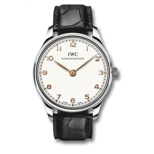 IWC IW5703-03 : Portuguese Hand-wound Pure Classic Stainless Steel / Silver