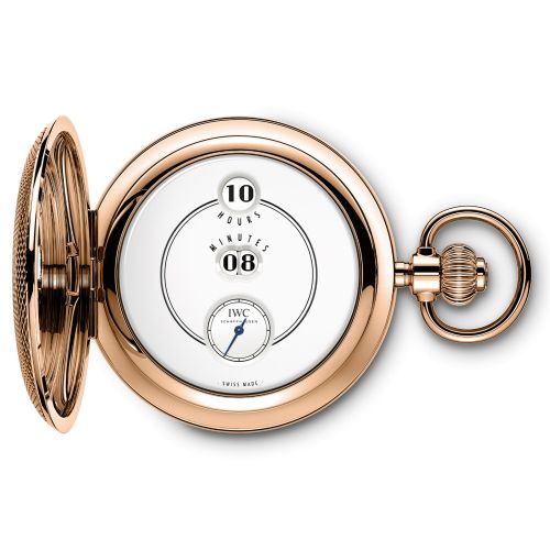 IWC IW5051-01 : Tribute to Pallweber Pocket Watch Edition 150 Years vRed Gold