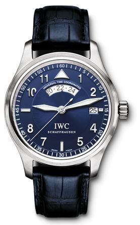 IWC IW3251-09 : Pilot's Watch Spitfire UTC Stainless Steel / Silver / Strap