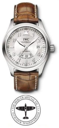 IWC IW3251-09/2 : Pilot's Watch Spitfire UTC Platinum / Silver / Tim Mercer