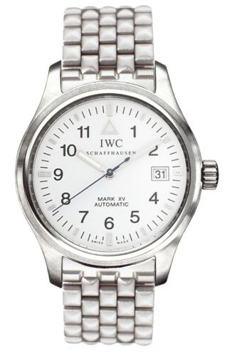 IWC IW3253-10 : Pilot's Watch Mark XV Stainless Steel / White / Bracelet