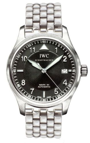 IWC IW3253-12 : Pilot's Watch Mark XV Spitfire Stainless Steel / Black / Bracelet