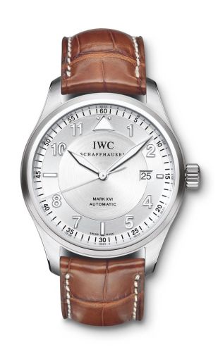 IWC IW3255-02 : Pilot's Watch Spitfire Mark XVI Stainless Steel / Silver / Strap