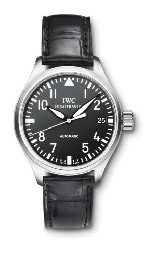 IWC IW3256-01 : Pilot's Watch Midsize / Black Alligator