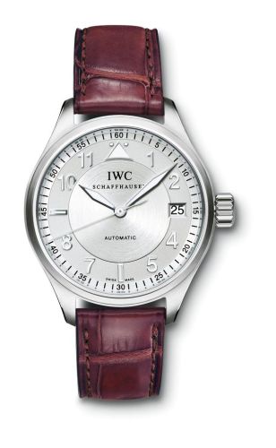 IWC IW3256-05 : Pilot's Watch Spitfire Midsize / Bordeaux Alligator