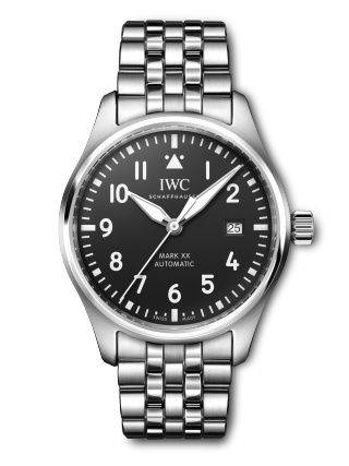 IWC IW3282-02 : Pilot's Watch Mark XX Stainless Steel / Black / Bracelet