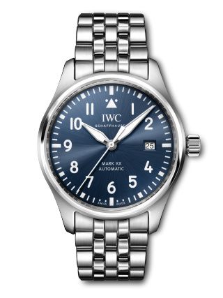 IWC IW3282-04 : Pilot's Watch Mark XX Stainless Steel / Blue / Bracelet
