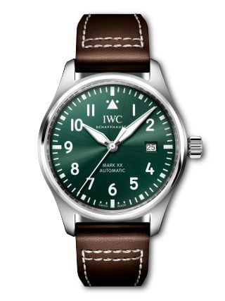 IWC IW3282-05 : Pilot's Watch Mark XX Stainless Steel / Green
