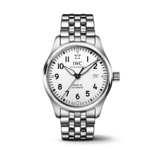 IWC IW3282-08 : Pilot's Watch Mark XX Stainless Steel / White / Bracelet