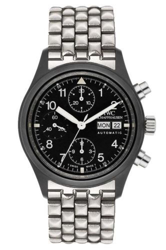 IWC IW3705-05 : Pilot's Watch Chronograph Ceramic / German / Bracelet