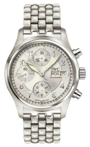 IWC IW3706-27 : Pilot's Watch Spitfire Chronograph Stainless Steel / Silver / Italian / Bracelet